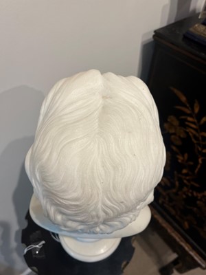 Lot 154 - A white marble bust