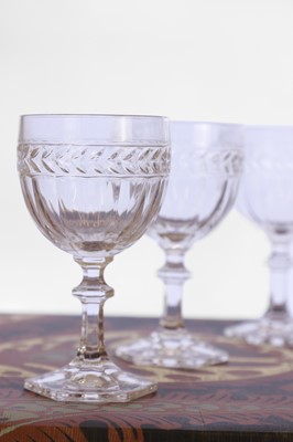 Lot 215 - A Villeroy & Boch 'Miss Desiree' glass suite