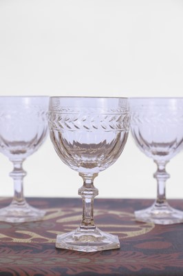 Lot 215 - A Villeroy & Boch 'Miss Desiree' glass suite