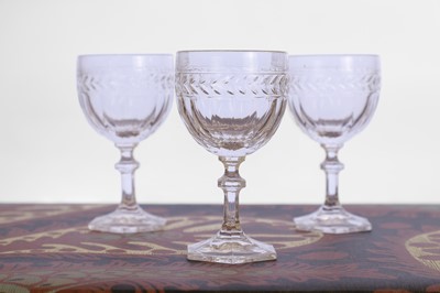Lot 215 - A Villeroy & Boch 'Miss Desiree' glass suite