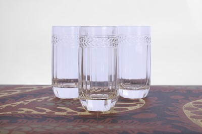 Lot 215 - A Villeroy & Boch 'Miss Desiree' glass suite