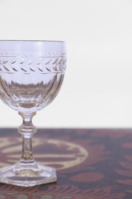 Lot 215 - A Villeroy & Boch 'Miss Desiree' glass suite