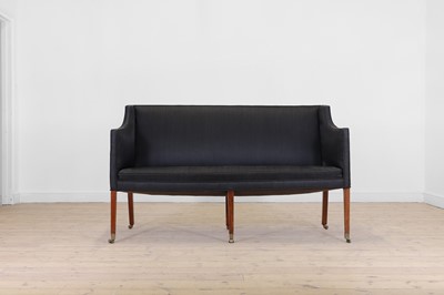 Lot 368 - A George III mahogany settee