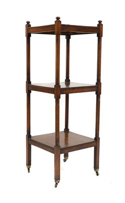 Lot 399 - A George IV mahogany whatnot