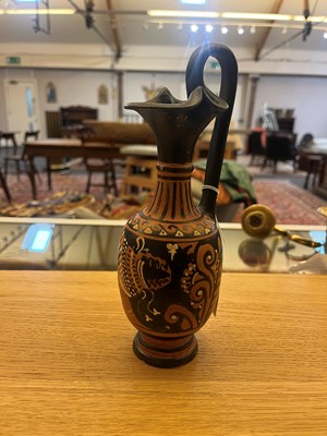 Lot 84 - An Apulian red-figure trefoil oinochoe, attributed to the painter of the Macinagrossa Stand