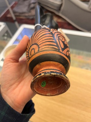 Lot 84 - An Apulian red-figure trefoil oinochoe, attributed to the painter of the Macinagrossa Stand