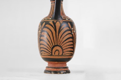 Lot 84 - An Apulian red-figure trefoil oinochoe, attributed to the painter of the Macinagrossa Stand