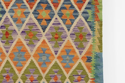 Lot 151 - A kilim flat-weave wool runner