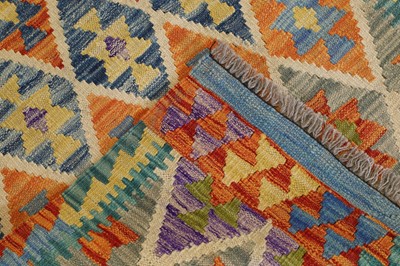 Lot 151 - A kilim flat-weave wool runner