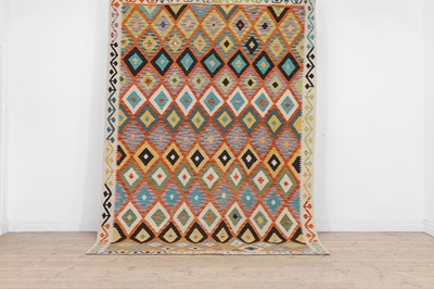 Lot 12 - A kilim flat-weave rug