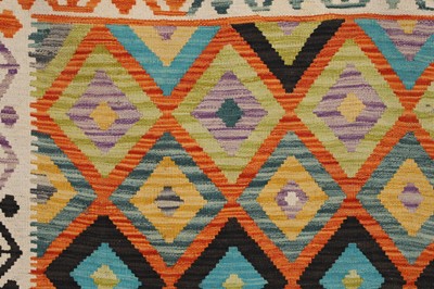 Lot 12 - A kilim flat-weave rug