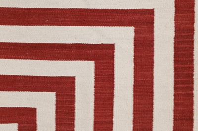 Lot 220 - A contemporary flat-weave carpet