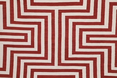 Lot 220 - A contemporary flat-weave carpet