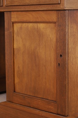 Lot 112 - A Victorian mahogany partners' desk