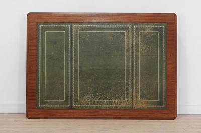 Lot 112 - A Victorian mahogany partners' desk