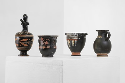 Lot 95 - A group of four classical pottery antiquities