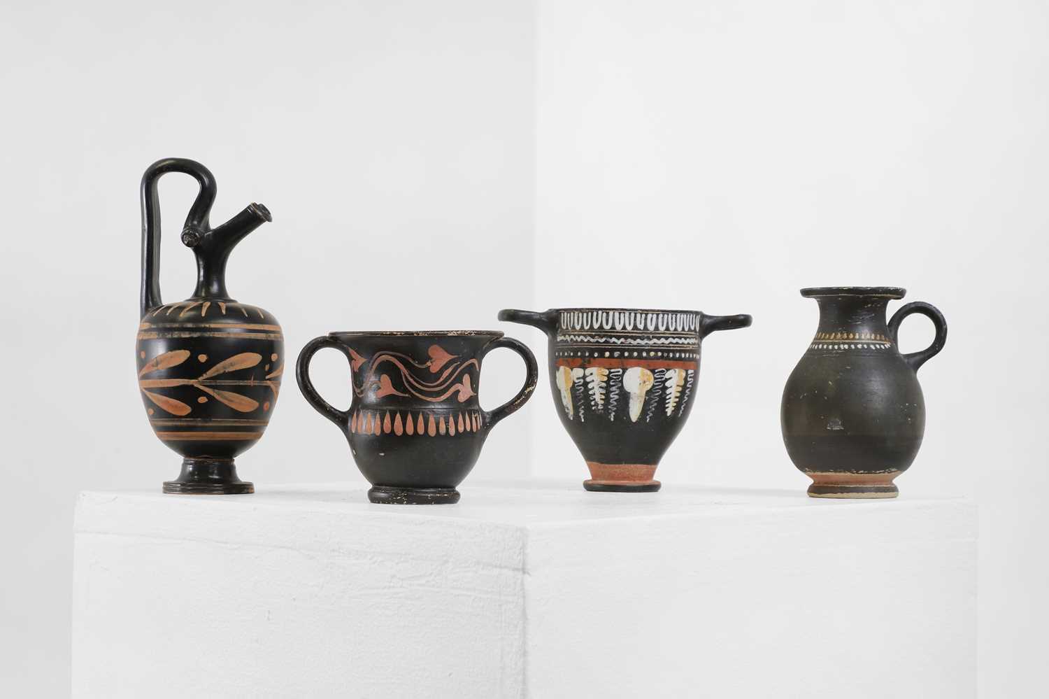 Lot 95 - A group of four classical pottery antiquities