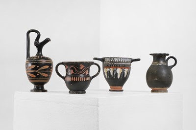 Lot 95 - A group of four classical pottery antiquities