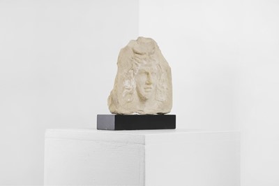 Lot 83 - A classical terracotta antefix of Pan