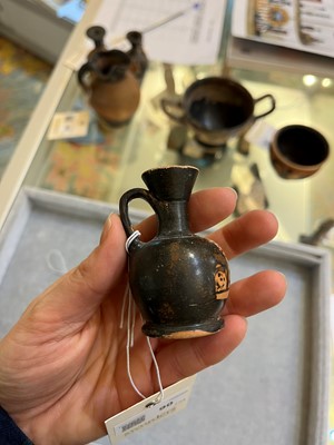 Lot 90 - A group of six small classical pottery vessels