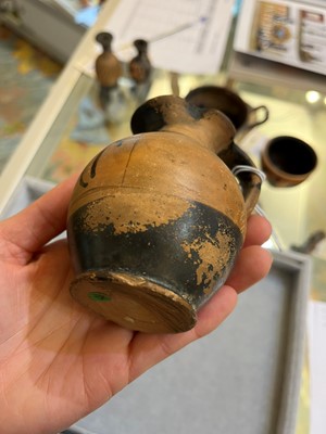 Lot 90 - A group of six small classical pottery vessels