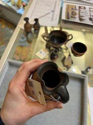 Lot 90 - A group of six small classical pottery vessels