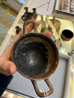 Lot 90 - A group of six small classical pottery vessels