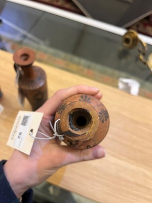 Lot 92 - A group of four Attic pottery lekythoi