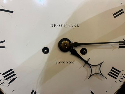 Lot 107 - A George III ebonised cased bracket clock
