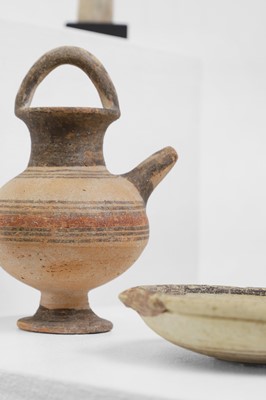 Lot 104 - A group of eight small Cypriot antiquities