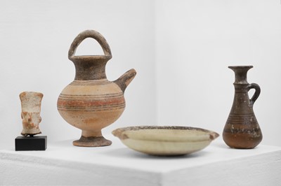 Lot 104 - A group of eight small Cypriot antiquities