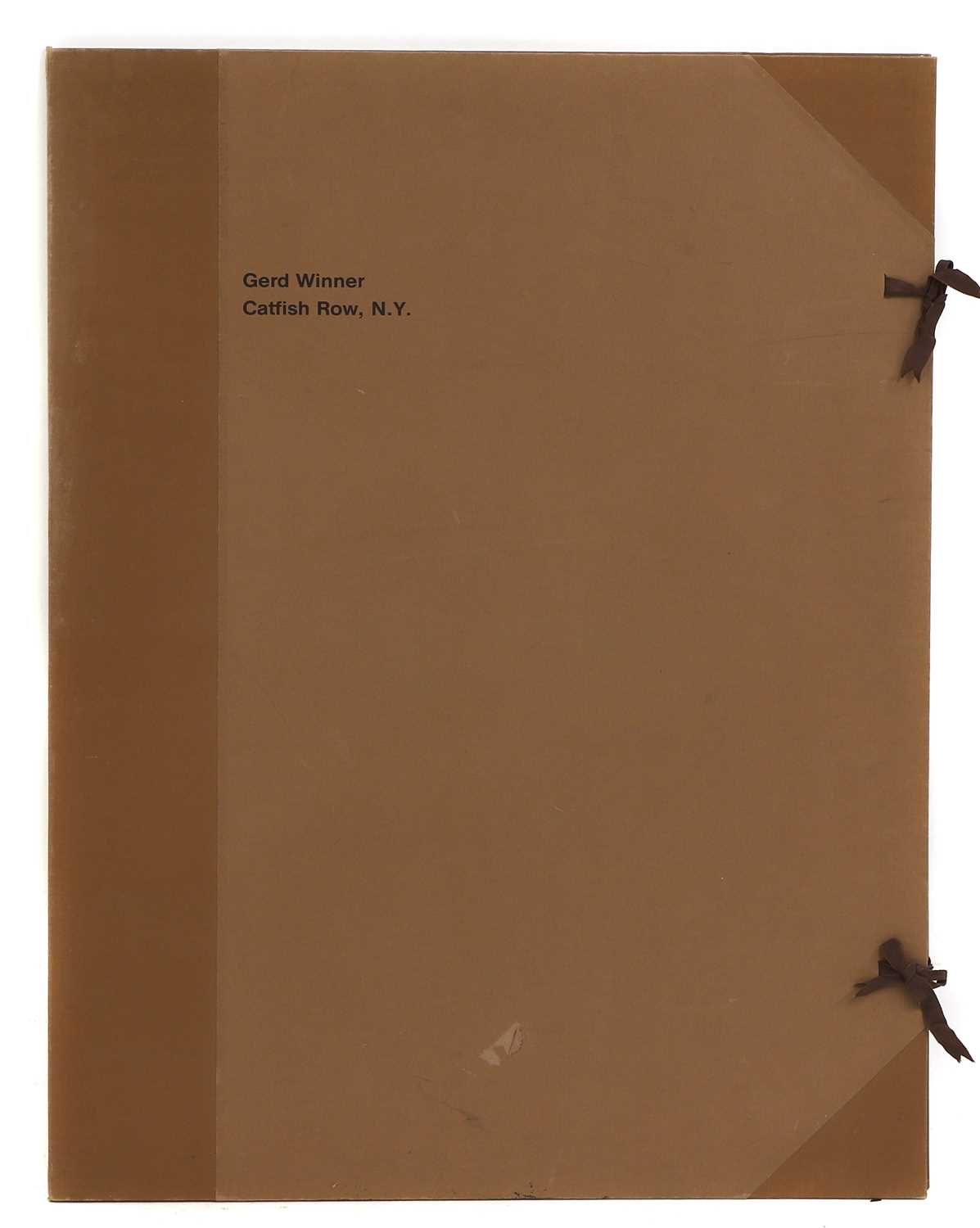 Lot 92 - Gerd Winner (German, b.1936)