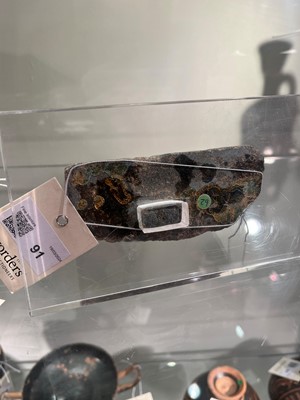 Lot 91 - A Gandaran schist frieze fragment