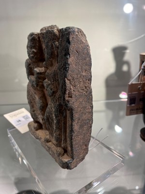 Lot 91 - A Gandaran schist frieze fragment