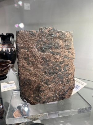 Lot 91 - A Gandaran schist frieze fragment