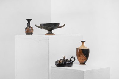 Lot 96 - A group of four Greek pottery vessels