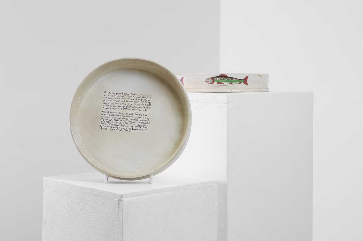 Lot 308 - Two pearlware char dishes
