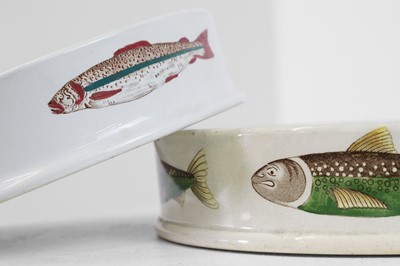 Lot 314 - Two glazed pottery char dishes