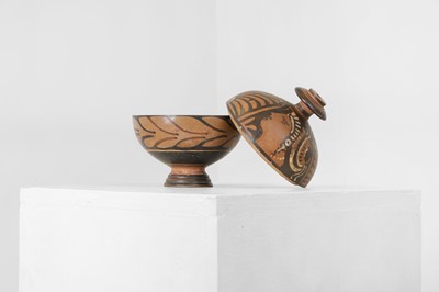Lot 97 - A group of three Apulian pottery vessels