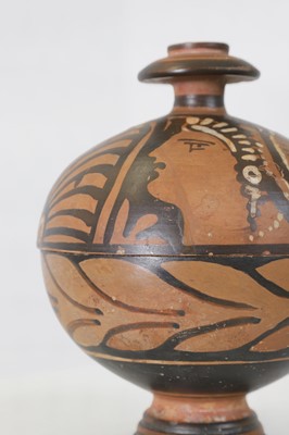 Lot 97 - A group of three Apulian pottery vessels
