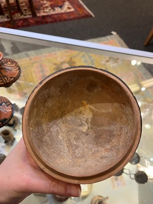 Lot 97 - A group of three Apulian pottery vessels