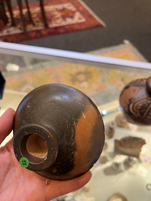 Lot 97 - A group of three Apulian pottery vessels