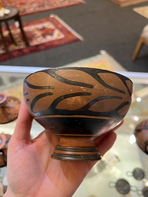 Lot 97 - A group of three Apulian pottery vessels