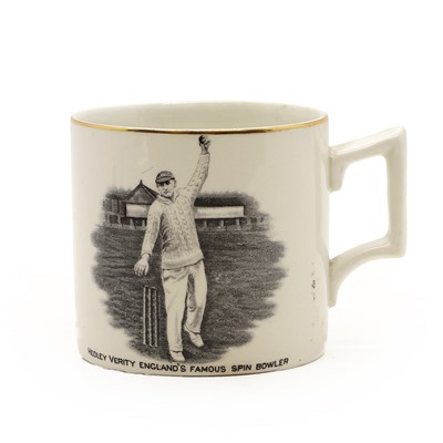 Lot 137 - A J.H. Weatherby & Sons commemorative pottery mug