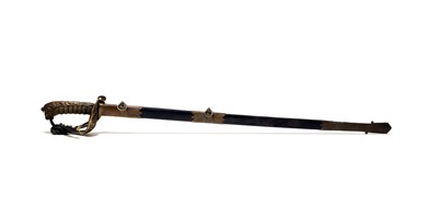 Lot 112 - A Victorian Naval Officer's sword