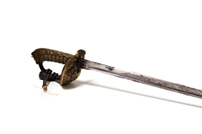 Lot 112 - A Victorian Naval Officer's sword