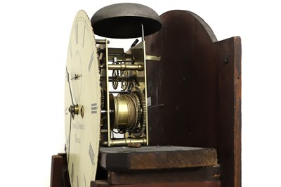 Lot 215 - A mahogany longcase clock