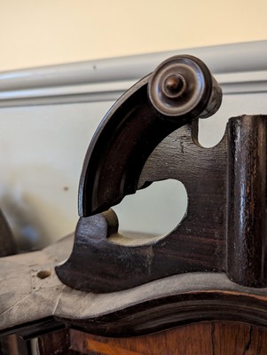 Lot 213 - A rosewood Vienna regulator wall clock