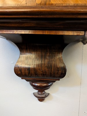 Lot 213 - A rosewood Vienna regulator wall clock