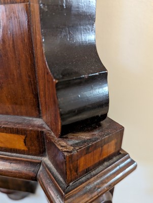Lot 213 - A rosewood Vienna regulator wall clock